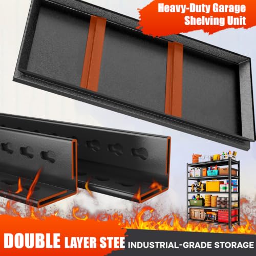 45" W Garage Shelving