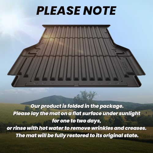 Bed Mat for Ford Ranger 2026 2025 2024 5.0ft Truck Bed Box