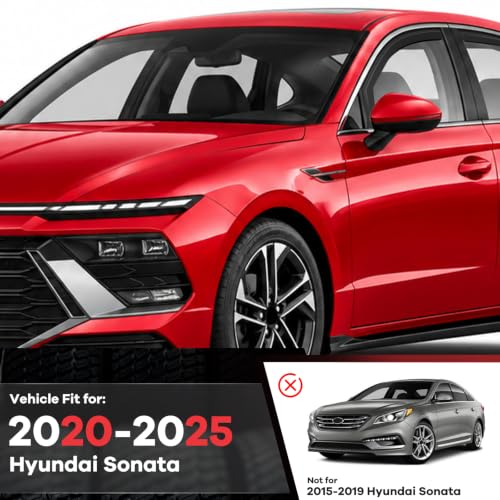 in Channel Window Rain Guards Fit for Hyundai Sonata 2020