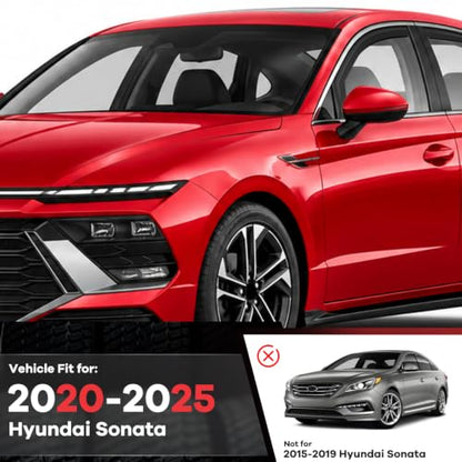 in Channel Window Rain Guards Fit for Hyundai Sonata 2020