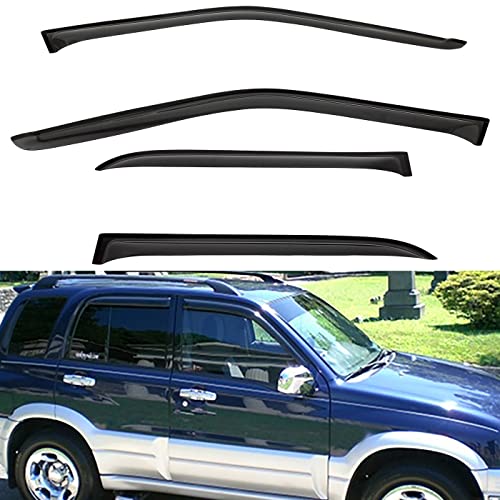 4pcs Window Visors Rain Guards for 1999