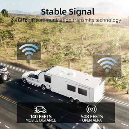 RV Backup Camera Wireless System for Furrion with 7