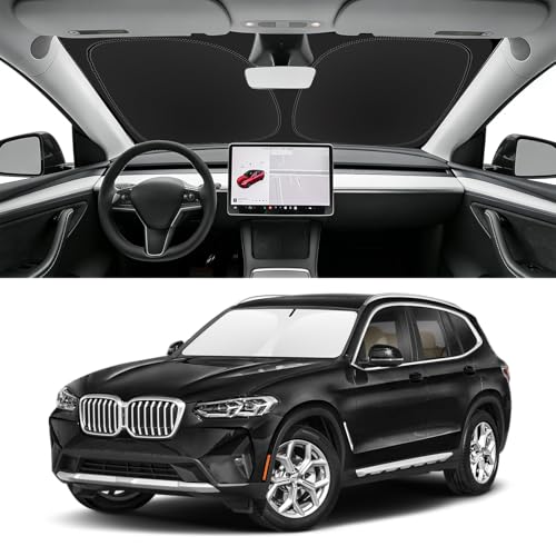 Custom Fit Windshield Sun Shade for BMW X3 2018