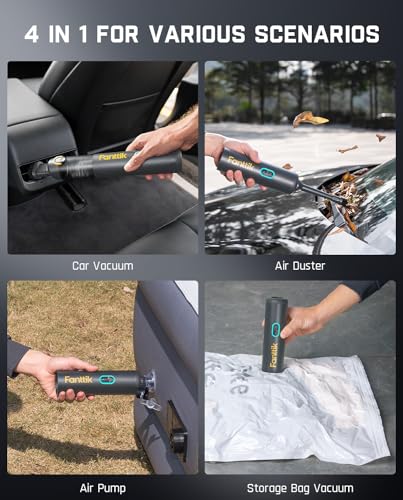 Slim V8 APEX Cordless Car Vacuum & Air Duster