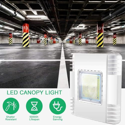 LED Gas Station Canopy Light 150W Garage Carport Ceiling Light Fixture