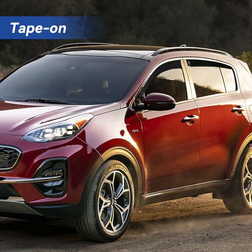 Window Visors Rain Guards for Kia Sportage 2017