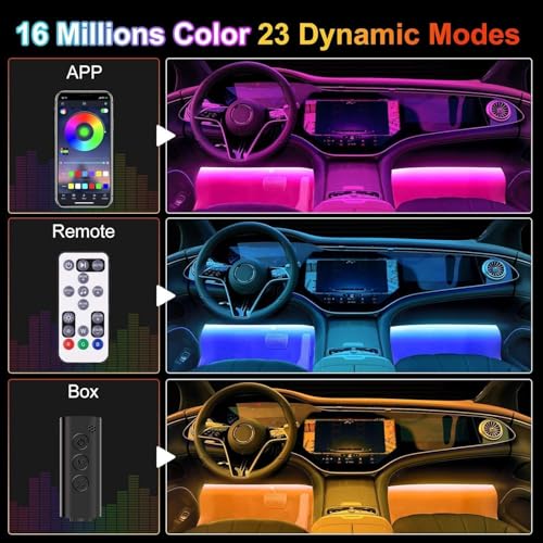 Car LED Lights (8 Count)