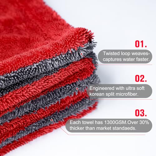 2 Pack XL Car Drying Towel (2 Count)