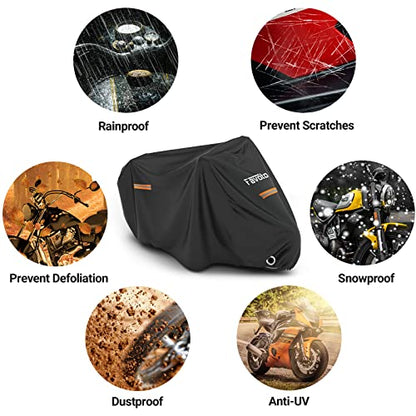 Motorcycle Cover Waterproof Outdoor Motorcycle Cover Heavy Duty