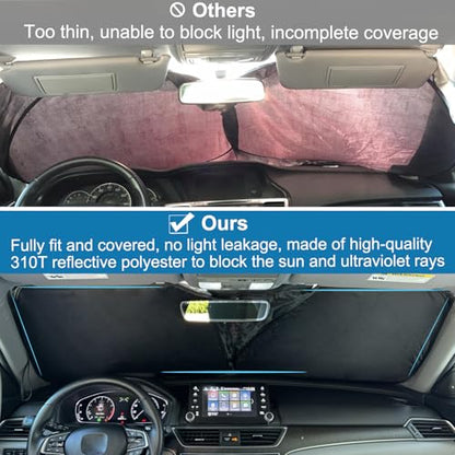 Premium Car Windshield Sun Shade for 2018