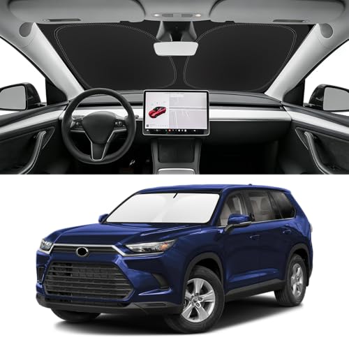 Windshield Sun Shade for Toyota Grand Highlander 2024