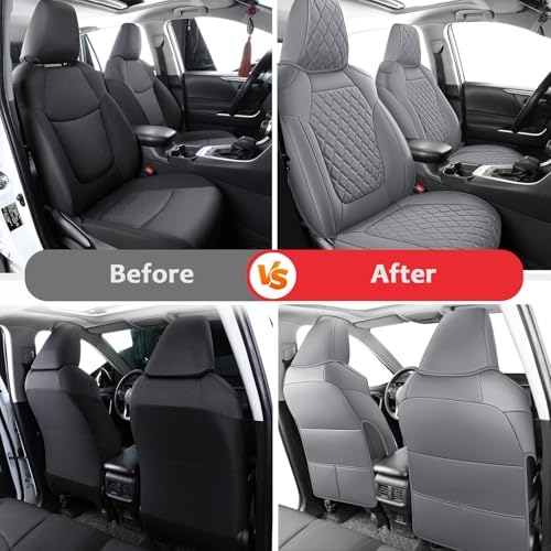 RAV4 Seat Covers Full Set Hybrid Fits for 2019