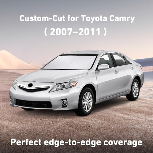 Windshield Sunshade Compatible for Toyota Camry 2007