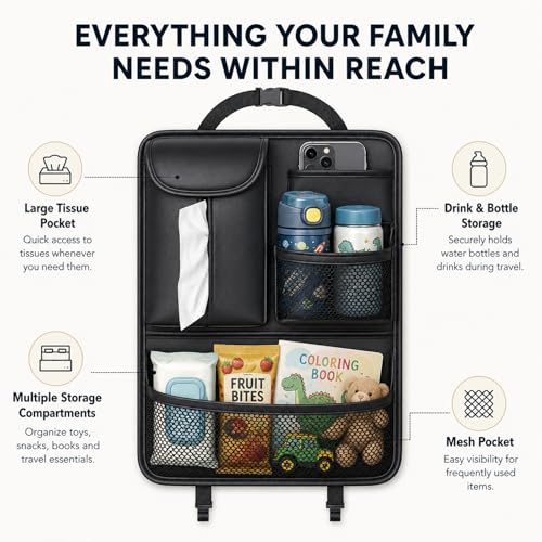 Backseat Car Organizer for Kids