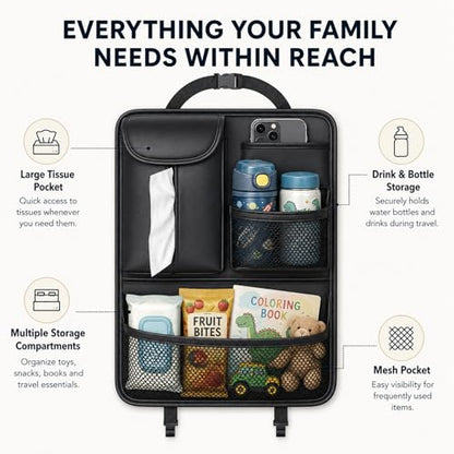 Backseat Car Organizer for Kids