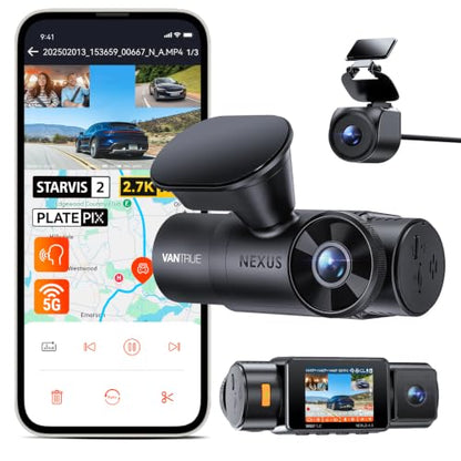 N4S 3 Channel Dash Cam