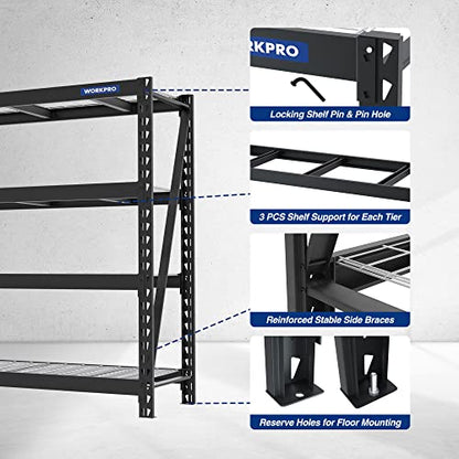 Heavy Duty Metal Shelving