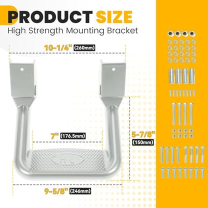 Side Step Nerf Bars Compatible with Chevy Chevrolet
