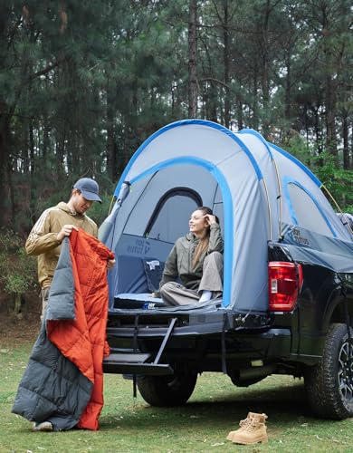 Truck Tent Portable Truck Bed Tent with Rainfly
