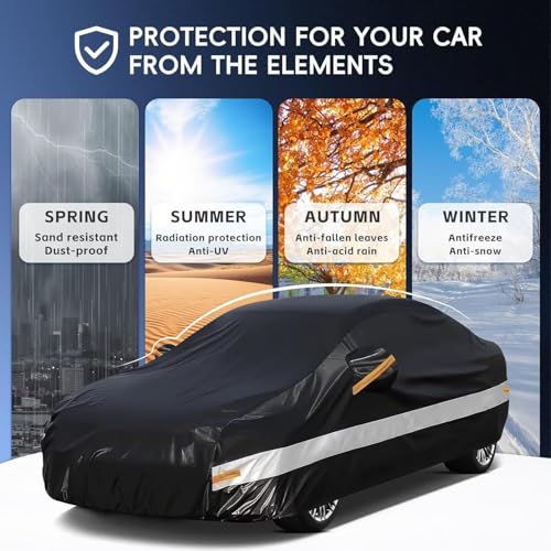 10 Layers Car Cover Custom Fit for Cadillac