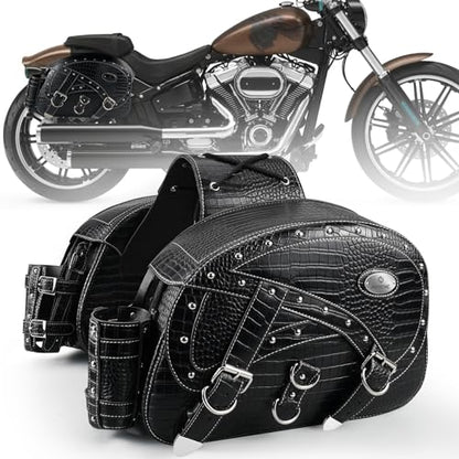 Motorcycle Saddlebags Leather