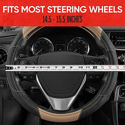 GripDrive Carbon Fiber Steering Wheel Cover