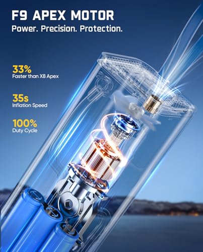 X9 APEX Portable Air Compressor for Car Tires