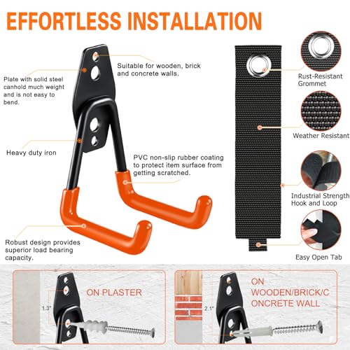 26 Pack Garage Hooks Heavy Duty