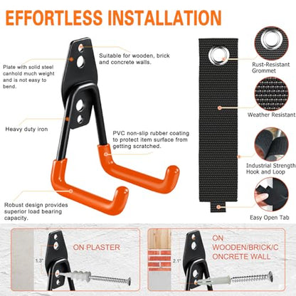 26 Pack Garage Hooks Heavy Duty