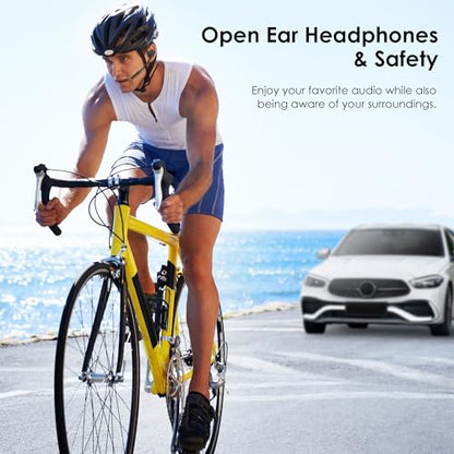 Open Ear Headphones with Mic