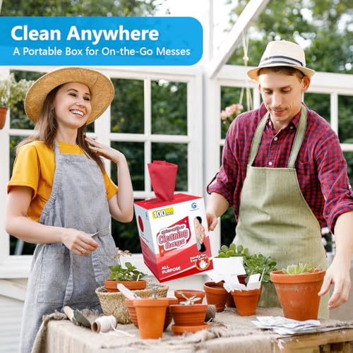 Microfiber Cleaning Cloth 100 Pack (100 Count)