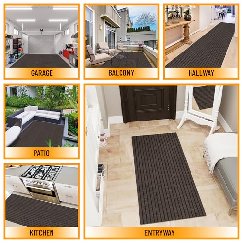 2'7" x 5' Mud Mat Area Rug Scraper Carpet