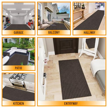2'7" x 5' Mud Mat Area Rug Scraper Carpet