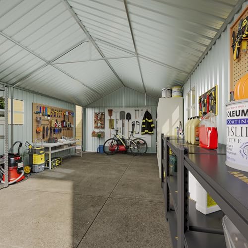 12'x20' Carport Shed Outdoor Metal Storage Sheds