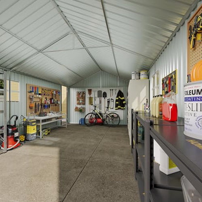 12'x20' Carport Shed Outdoor Metal Storage Sheds