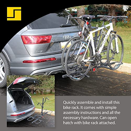 Bike Carrier Hitch Mount Bike Rack for Car