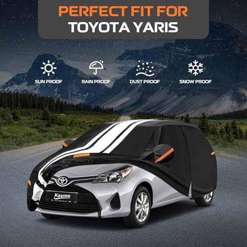 Heavy Duty Car Cover Custom Fit for Toyota Yaris