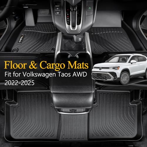 Floor Mats & Cargo Liner for Volkswagen Taos AWD 2022