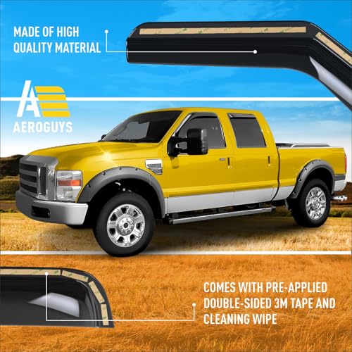 Extra Durable Window Deflectors in
