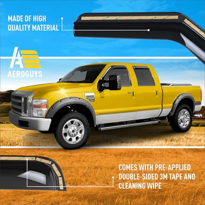 Extra Durable Window Deflectors in