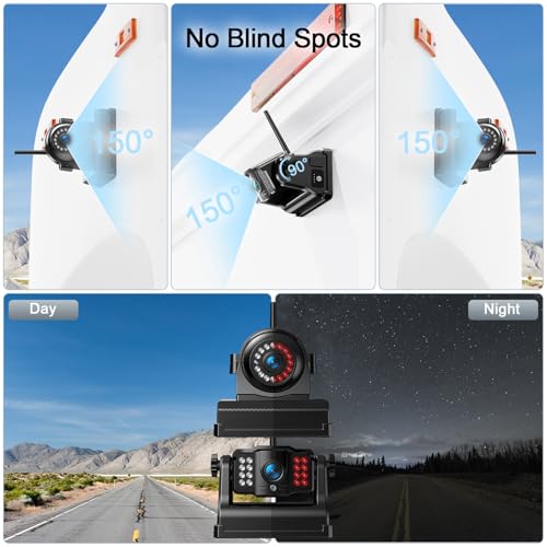 HD 1080P 9" Magnetic Wireless Backup Camera