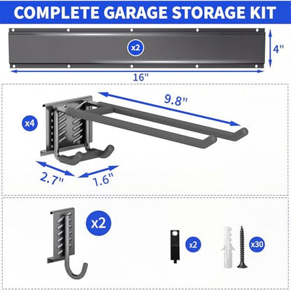 Garage Tool Organizer Wall Mount