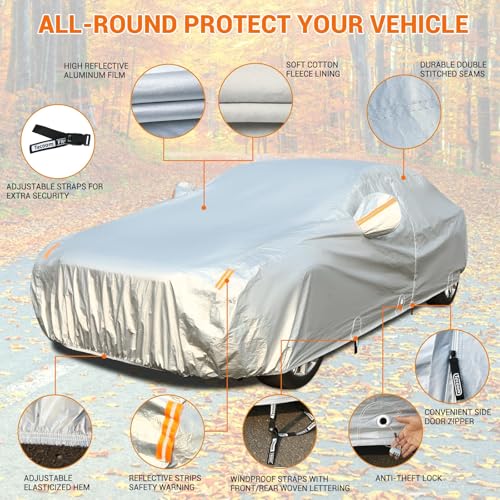 Car Cover Waterproof All Weather