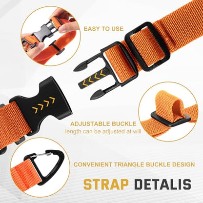 12 Pack Adjustable Extension Cord Holder Straps (12 Count)