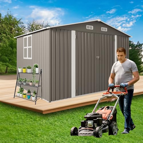 10x8 FT Outdoor Storage Shed