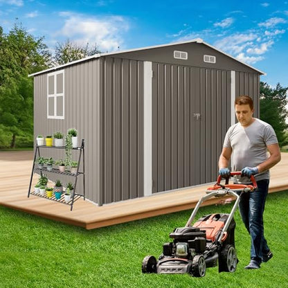 10x8 FT Outdoor Storage Shed