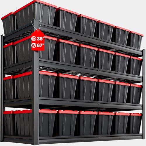 68" W Garage Shelving Unit