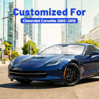 Windshield Sun Shade for Umbrella Chevrolet Corvette 2005