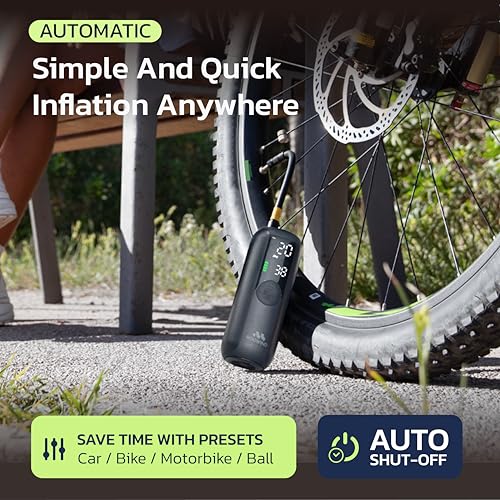 Bike Pump Portable Air Compressor for Cars & Bikes