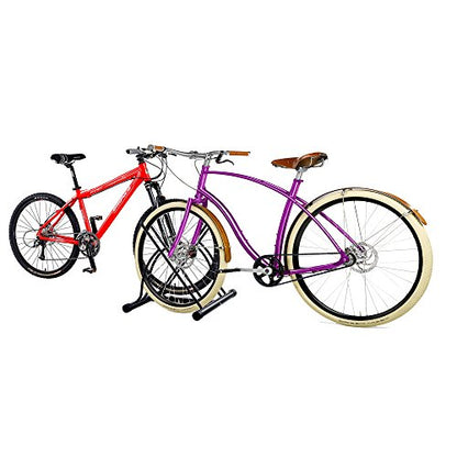 RAD Cycle Mighty Rack Two Bike Floor Stand Bicycle Instant Versitile Pro Quality Bike Park (2 Count)